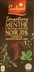 Suchard sensations Noir 70 Menthe croquante